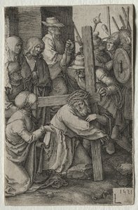 The Passion: Christ Carrying the Cross by Lucas van Leyden