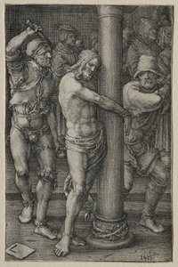 The Passion: The Flagellation by Lucas van Leyden