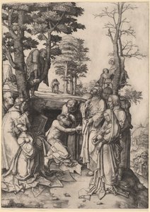 The Raising of Lazarus by Lucas van Leyden