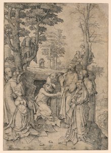The Resurrection of Lazarus by Lucas van Leyden