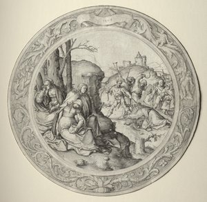 The Round Passion: Christ Carrying the Cross