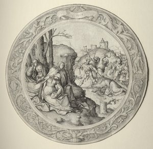 The Round Passion: Christ Carrying the Cross