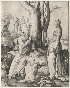 The Temptation of St. Anthony by Lucas van Leyden