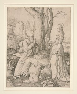 The Temptation of St. Anthony by Lucas van Leyden