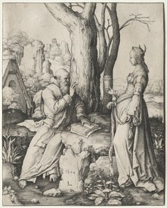 The Temptation of St. Anthony, 1509 by Lucas van Leyden