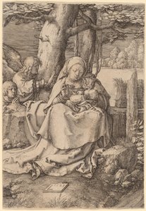 The Virgin and Child with Two Angels