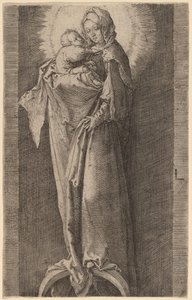 The Virgin in the Niche by Lucas van Leyden