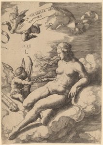 Venus and Cupid by Lucas van Leyden