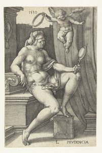 Prudence by Lucas van Leyden