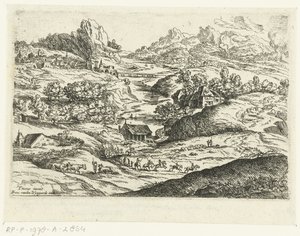 Landscape with Riders