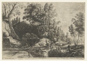 Horses and Cows at a Watering Place by Lucas van Uden