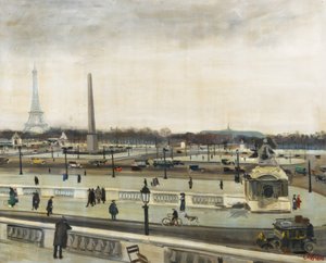 Untitled (Place de la Concorde) by Lucien Adrion