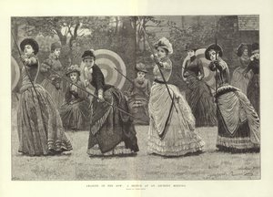Amazons of the Bow: A Sketch at an Archery Meeting