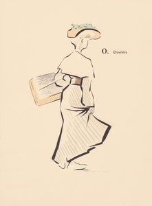 Worker by Lucien L. (active 1904) Henreaux