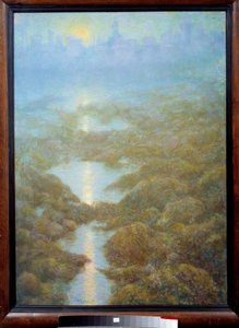 “My Mother, One Evening, Saw the City of Ys (Is)” Landscape of Fog and River