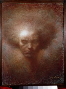 Portrait of Ludwig van Beethoven by Lucien Levy Dhurmer