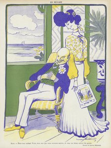 Illustration for Le Rire by Lucien Metivet