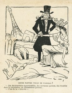 Illustration in Le Rire by Lucien Metivet