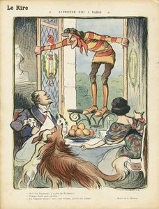 Illustration in Le Rire by Lucien Metivet