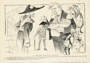 Illustration in Le Rire