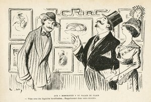 Illustration in Le Rire, no 481, 27/04/12 - At the 