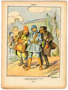 La Baionnette, Satirical in Colours