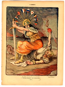 La Baionnette, Satirical in Colors