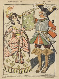 La Clairon, Illustration for Le Rire