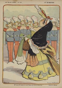 Madame De Maintenon, Illustration for Le Rire