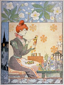 Santons in Provence (Illustration)