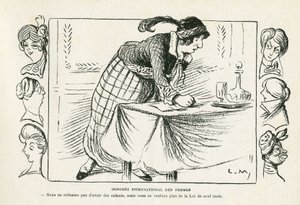 Illustration in Le Rire by Lucien Metivet