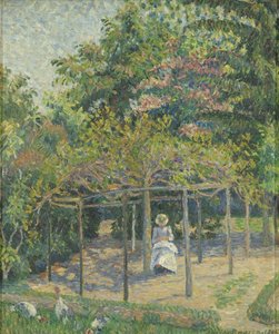 The Turkeys by Lucien Pissarro