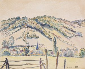 Mericourt by Lucien Pissarro