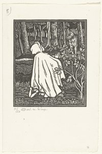 Little Red Riding Hood by Lucien Pissarro