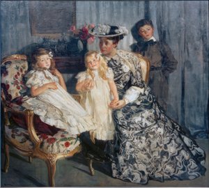 Madame Simon with Her Children
