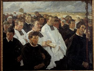 Procession to Penmarch in Brittany