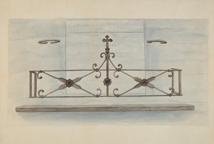 Iron Railing by Lucien Verbeke