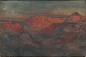 The Afterglow, Grand Canyon, Arizona, c.1904 by Lucien Whiting Powell