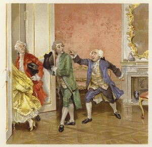 Illustration for The School for Scandal