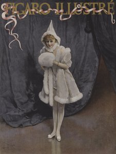 The Daughter of Father Christmas (Cover of Le Figaro Illustre, December 1894)