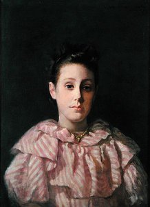 Portrait of a Young Girl by Lucius Wolcott Hitchcock