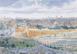 Jerusalem from The Mount Of Olives