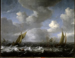 Navy by Ludolf I Backhuysen