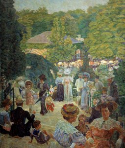 The Parc Montsouris from the Kiosk with Music in 1900