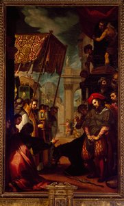 St Anthony of Padua the Miracle of the Mule by Ludovico Cardi