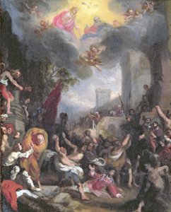 Martyrdom of St. Stephen by Ludovico Cardi Cigoli