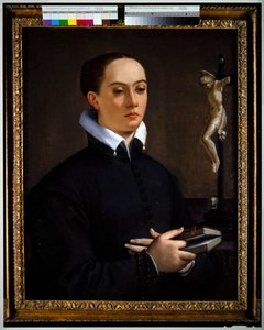 Lady with Crucifix
