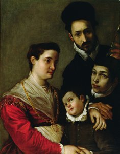 Portrait of the Tacconi Family by Ludovico Carracci