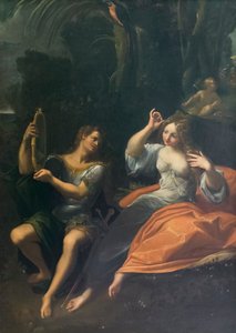 Rinaldo and Armida by Ludovico Carracci