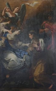 Saint Catherine of Alexandria Visited in Prison by Empress Faustina
